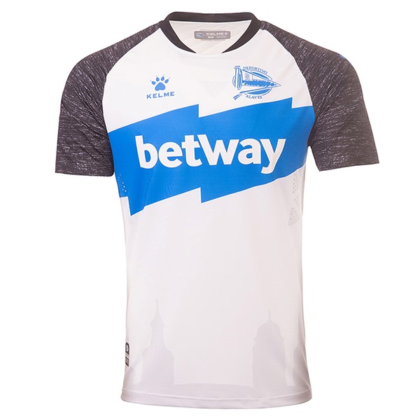 Tailandia Camiseta Alavés Replica Tercera Ropa 2019/20 Blanco